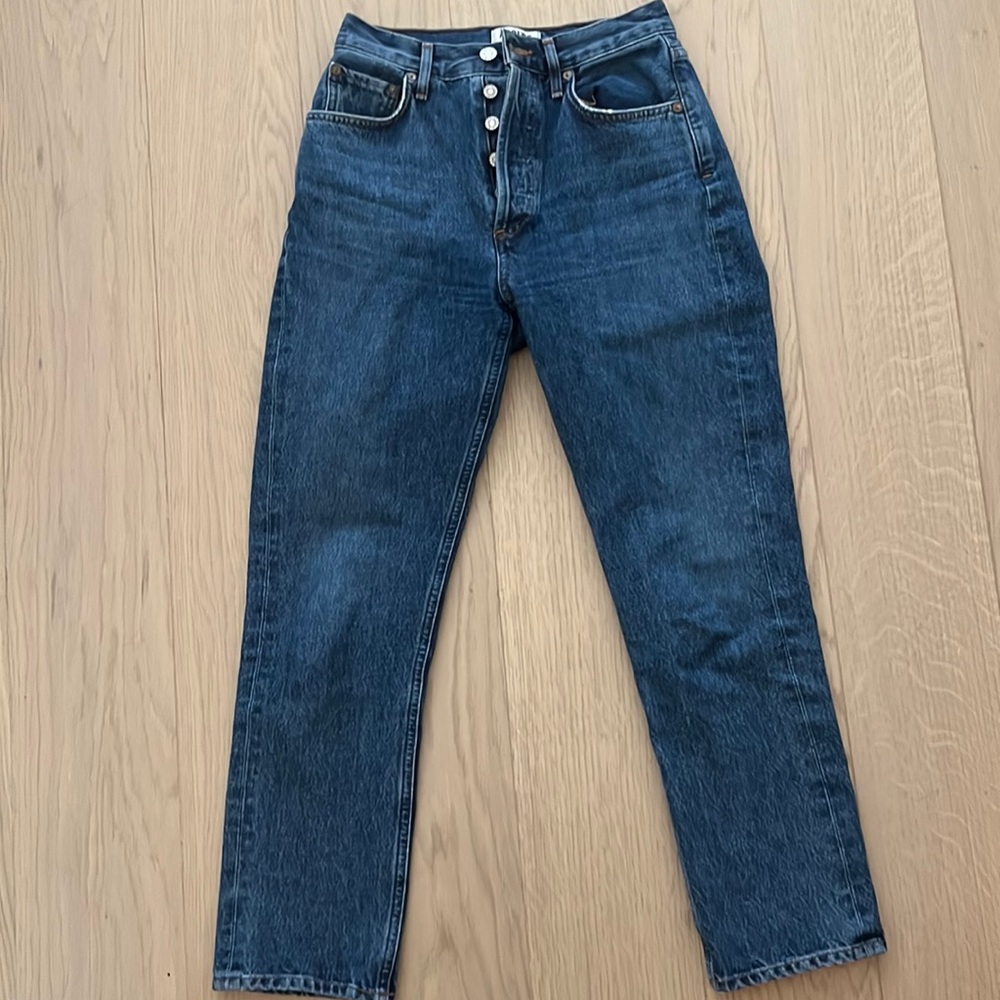 Agolde Jeans - Riley Straight Crop Fit